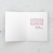 Carte Le jour de mère heureux sarcastique du (Intérieur)