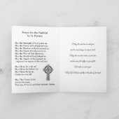 Carte Le jour de St Patrick avec la prière et la (Intérieur)