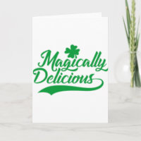 Le jour de St Patrick comme par magie délicieux