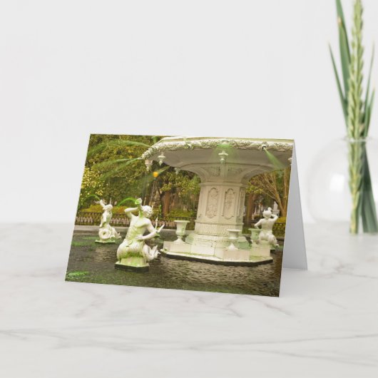 Carte Le jour de St Patrick - fontaine de Forsyth, la (Devant)