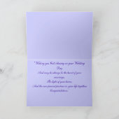 Carte Le jour de votre mariage (Intérieur)