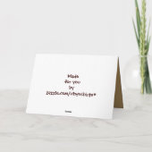 Carte Le Jour des Heureux Father (Dos)