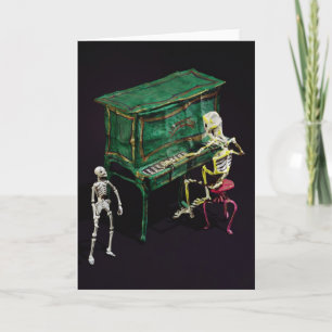 Carte Le Jour des Morts figure comme musiciens