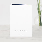 Carte Le Jour du Greeting (Dos)