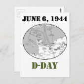 Carte le jour J (Devant / Derrière)