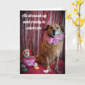 CARTE LE JOUR/JOUR DE VALENTINE, J'AIME "VOUS" (Fleur jaune)