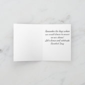 CARTE LE **JOUR LE PLUS SUCRÉ** DANSONS À NOTRE STÉRÉO (Intérieur)