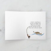 Carte Le Jour-man du père tenant la basse de large (Intérieur)