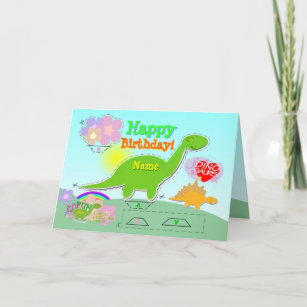 Cartes Dinosaure D Anniversaire Zazzle Be