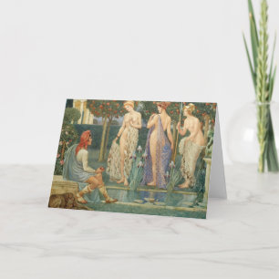 Carte Le jugement de Paris Walter Crane