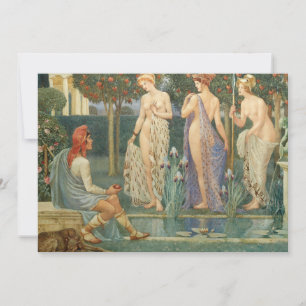 Carte Le jugement de Paris Walter Crane