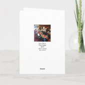 Carte Le "jumeau fait une pointe la taverne" par la (Dos)