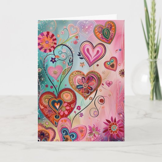 Carte Le kaléidoscope de l'amour (Devant)