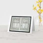 Carte Le "Kelmscott Chaucer", édité 1896 par le Kel (Fleur jaune)