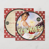 Carte Le Kitsch Bitsch : Sois méchant ! Mange plus de co (Devant / Derrière)