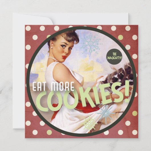 Carte Le Kitsch Bitsch : Sois méchant ! Mange plus de co (Devant)