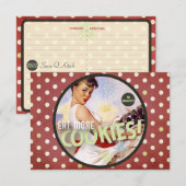 Carte Le Kitsch Bitsch : Sois méchant ! Mange plus de co (Devant / Derrière)