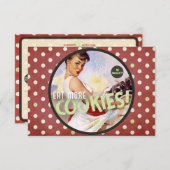 Carte Le Kitsch Bitsch : Soyez Naughty ! Mangez Plus De (Devant / Derrière)