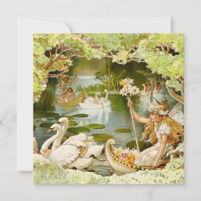 Carte « Le lac des fées » par E S Hardy (Devant)