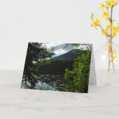 Carte Le lac Johns I du parc national des Glaciers (Fleur jaune)