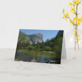 Carte Le lac Mirror II dans le parc national de Yosemite (Fleur jaune)