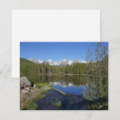 Carte Le lac Sprague II du parc national Rocky Mountain (Devant / Derrière)