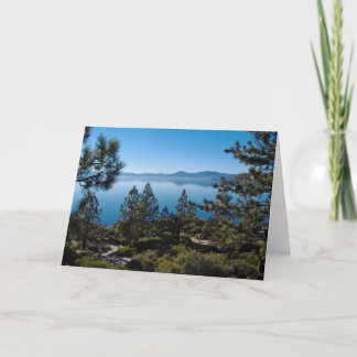 Carte Le lac Tahoe