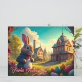 Carte Le lapin de Pâques en mission secrète (Debout devant)