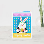 Carte Le Lapin Kitty de Pâques ! (Devant)