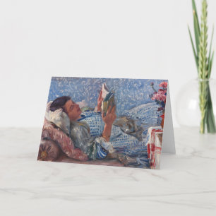 Carte Le lecteur Lovis Corinth