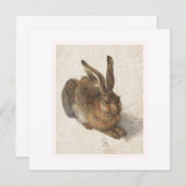 Carte Le lièvre (Devant / Derrière)