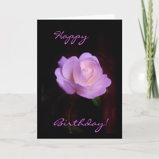 Carte Le lilas s'est levé (Devant)