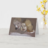 Carte Le livre de photos, Helene Schjerfbeck (Fleur jaune)