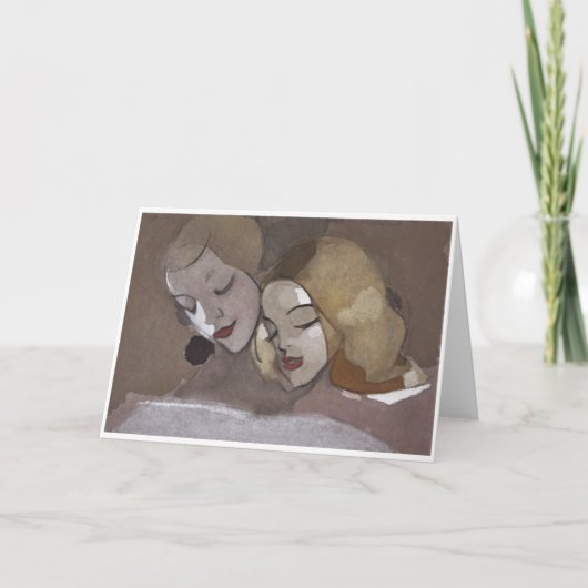 Carte Le livre de photos, Helene Schjerfbeck (Devant)