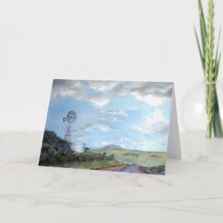 Carte Le long de la route rurale