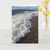 Carte Le long du rivage (Fleur jaune)