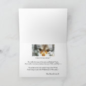 Carte Le LOUP OBSERVE des Salutation-cartes de défenseur (Intérieur)