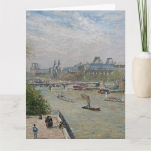 Carte Le Louvre, Camille de printemps Pissarro