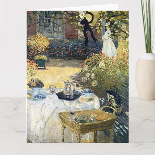 Carte Le Luncheon Claude Monet (Devant)