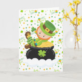 Carte Le lutin du paddy de St (Fleur jaune)