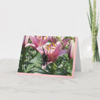 Le machaon de noir sur Lily2- mauve font n'importe