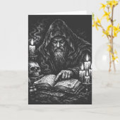 Carte Le Magicien Étudiant le Grimoire — par BurnsInHell (Fleur jaune)