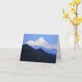 Carte Le magnifique mont Shasta.... (Fleur jaune)