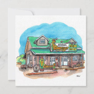 Carte Le maïs doux de Kernel Simpson