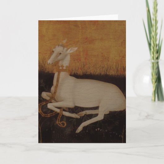 Carte Le mâle blanc de cerf (Devant)