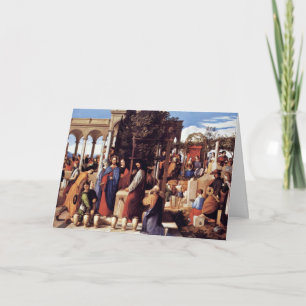 Carte Le mariage chez Cana par Jules Schnorr Von