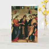 Carte Le mariage de la Vierge, 1504 (Fleur jaune)