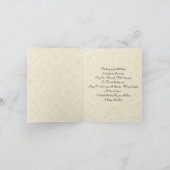 Carte Le Mariage de l'homme (Intérieur)