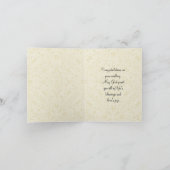 Carte Le Mariage de l'homme (Intérieur)