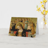 Carte Le mariage du saint Catherine de Sienne (Fleur jaune)